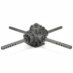 Ground Level Head assembly Complete, adjustable tarp axel
