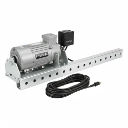 Electric Head Assembly, Adjustable tarp Axel, Barrel Switch,60:1 motor, 50' wire