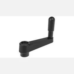 splined crank assembly with long,  handle 80" extension
