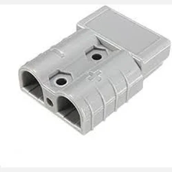 TRAILER QUICK DISCONNECT plug only- horizontal metal 2 prong