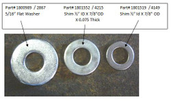 Shim - 1/2" ID x 7/8" OD x .075" (20-4149/1801519)