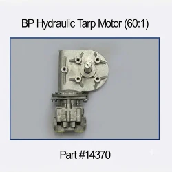 Hydraulic Bulletproof Gear motor, 60:1