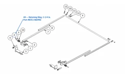 AE Retaining Ring 1-1/4" US Tarp PN 11142