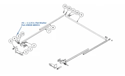 AE 1-1/4" Flat Washer US Tarp Part Number  11141