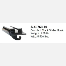 Double L Track Slider Hook