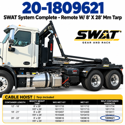 SWAT System Complete - Remote W/ 8' X 28' Mm Tarp
