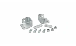 Galvanized Bow Mounting Hardware - 8" Rise