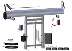 Tower Assembly, Super Duty Dual Stage Tower w/Single Valve Pump and Control Box