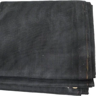 Standard 11 feet x 11 feet Black Mesh Tarp (7 feet x 36 feet)