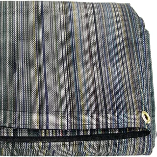 Universal - 8' x 28' Roll-off tarp - hem w/ seatbelt webbing | Mega Mesh