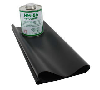 Glue 16 Ounces 3 feet x 5 feet piece of Vinyl, Black, unless stated otherwise.