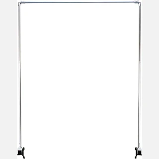 Galvanized rear arm set complete to cover up to 23 feet- as seen in drawing above *only covers 20 feet  with vinyl flap tarp.