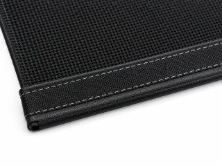 7' X 18' F/S Heavy Duty Black Mesh Dump Truck Tarp