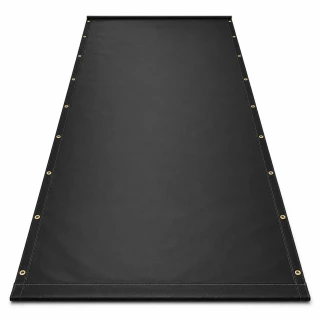 7' X 20' F/S 18 oz. Black Vinyl Dump Truck Tarp