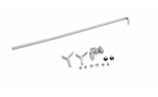 Galvanized Bow Kit - Flat - 89" To 102"