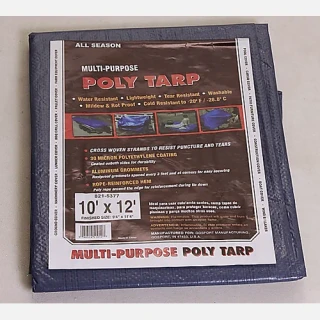 All Season Blue Poly Tarps, Sold by the Case