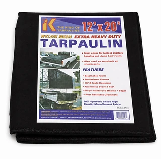 Nylon Mesh Extra Heavy Duty Tarpaulin (Imported), Sold by the Case