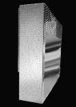 Aluminum Cabinet Limited Security Rack (LSR), Side View