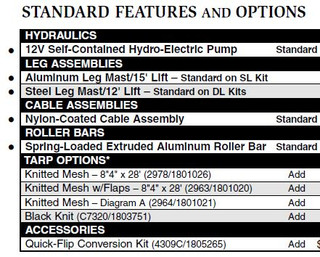Hy-Tower Waste Tarp Systems, Features & Options