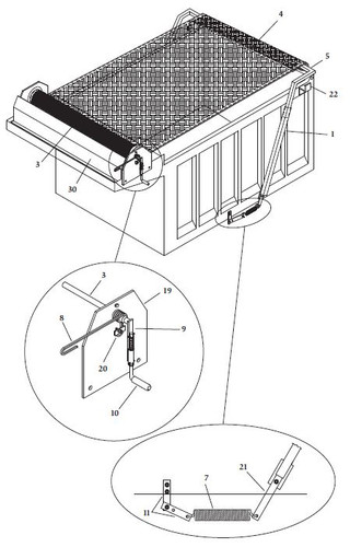 5000 Series SU, Complete Roll Tarp System for Dump Trucks