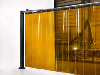 Insta-Curtains; Weld-View, Vinyl Laminate, Welding Curtains