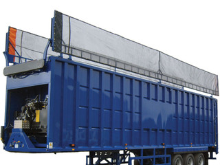 Double-Flip Waste Tarp System