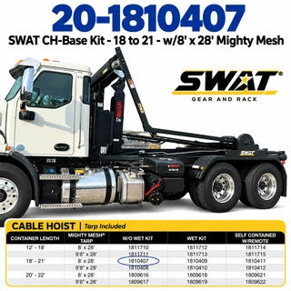 SWAT CH-Base Kit - 18 to 21 - w/8' x 28' Mighty Mesh