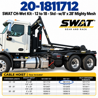 SWAT CH-Wet Kit - 12 to 18 - Std - w/8' x 28' Mighty Mesh