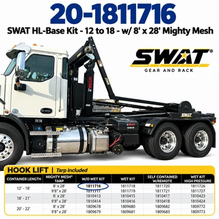 SWAT HL-Base Kit - 12 to 18 - w/8' x 28' Mighty Mesh