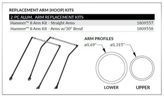 Hammer II - Replacement Arm Kits