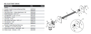 5000X Series - System Components-Parts List