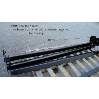 Hydraulic Tower Sliding Lift Housing Channel Assembly, with end plates attached (no housing)