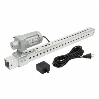 Electric Head Assembly, Adjustable tarp Axel, Relay Switch,90:1 motor, 50' wire