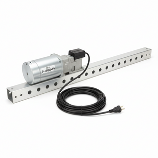 Electric Head Assembly, Adjustable tarp Axel, Trombetta Switch,90:1 motor, 50' wire