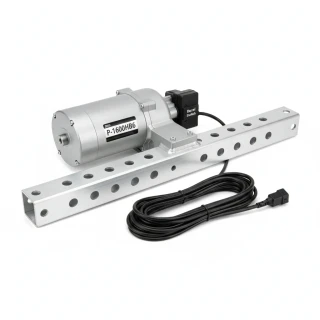 Electric Head Assembly, Heavy-Duty tarp Axel, Barrel Switch,60:1 motor, 50' wire