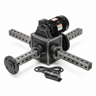 Electric Head Assembly, Heavy-Duty tarp Axel, Trombetta Switch,50:1 motor, 50' wire