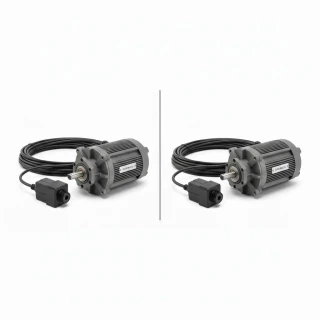Electric Conversion Kit: Relay switch Kit, 60:1 Motor, 50' 6 gauge wire