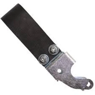 Standard belted style tarp stop assembley