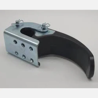 3" Rubber tarp stop assembly