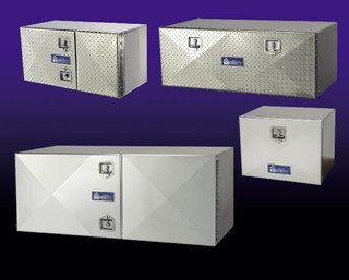 Tool Box, 18 x 18 x 24 Deep, Diamond Plate Single Door