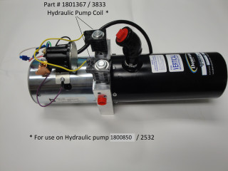 Hydraulic Pump Coil - 12 Volt