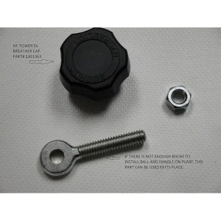 Hydraulic Tower Direct Left Hydraulic Motor Cap - Breather
