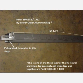 Aluminum Leg Assembly - Outer