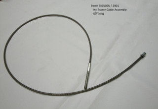 Cable Assembly - Hydraulic Tower Sliding Lift, 60" long