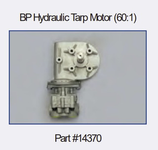 Hydraulic Bulletproof Gear motor, 60:1