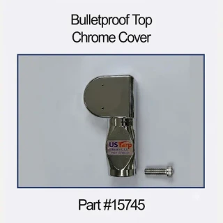 Bulletproof Heavy Duty Chrome Cover and Mounting Plate