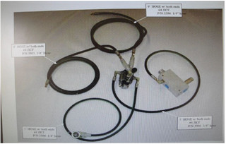 Hydraulic Hose - 9' (20-3296/1801222)
