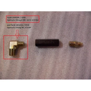 Hydraulic Fitting - 3/8MP x 90??