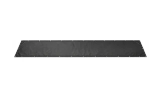 8' 6" x 36' Black Vinyl Cable Tarp