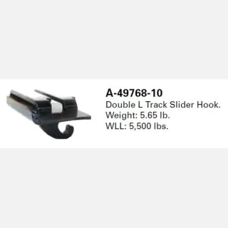 Double L Track Slider Hook